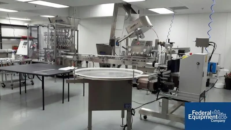 Accutek #AVF-10, Filling Line, 100 BPM, 2020
