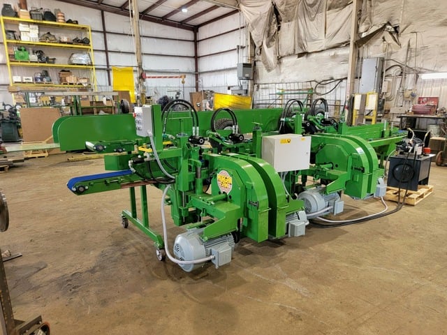 Morgan, 4-Head Resaw, w/ Return, 480 V., 3ph, new, 2025