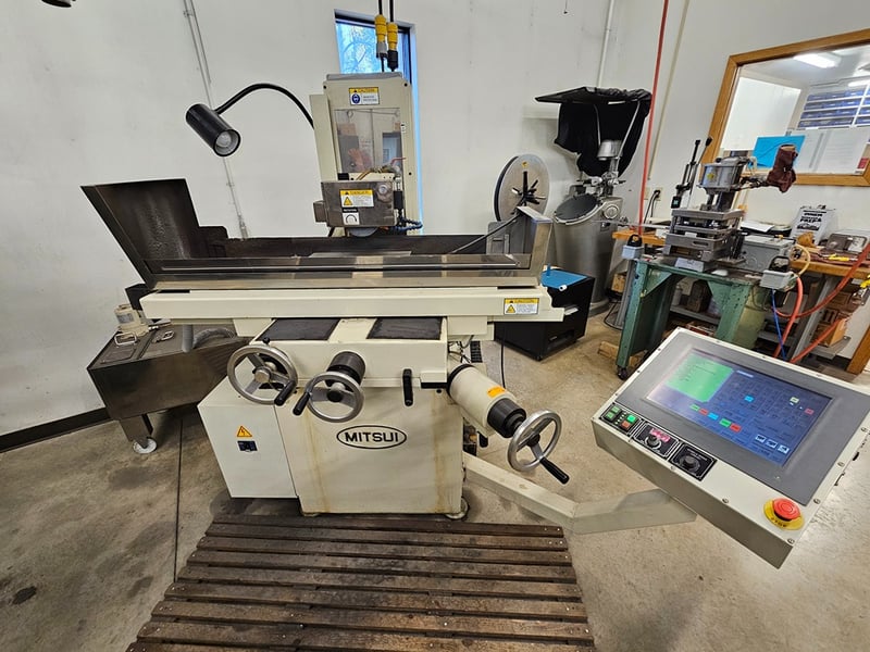 7" x 19.7" Mitsui #618PC-NC, 3-Axis fully automatic, Teachable & programmable surface grinder, 2006