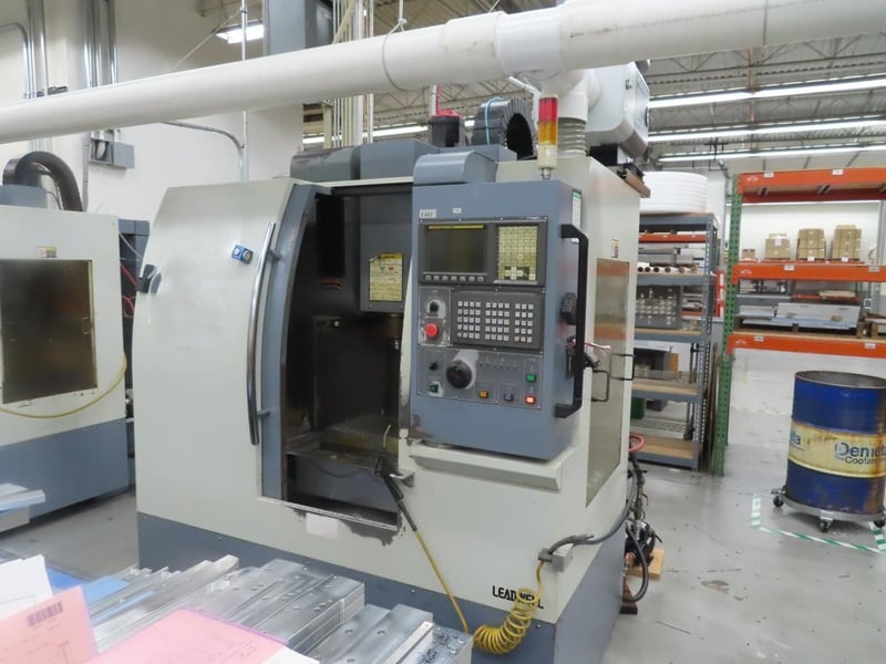 Leadwell #V-20, CNC vertical machining center, 20 automatic tool changer, 20" X, 14" Y, 20" Z, 8000 RPM, #40