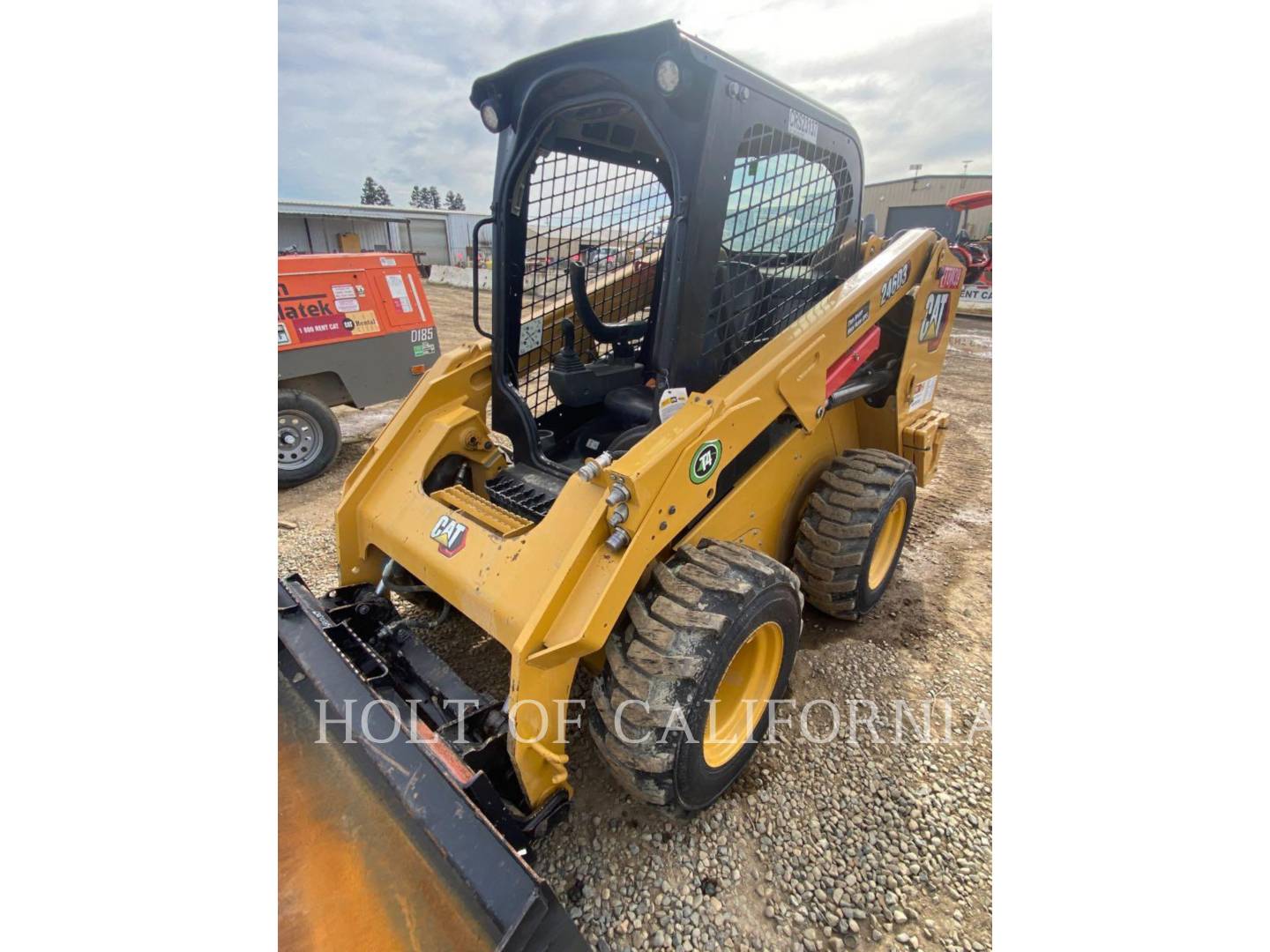 Cat 246 HF, Skid Steer Loader, 673 hours, S/N: KC602088, 2022