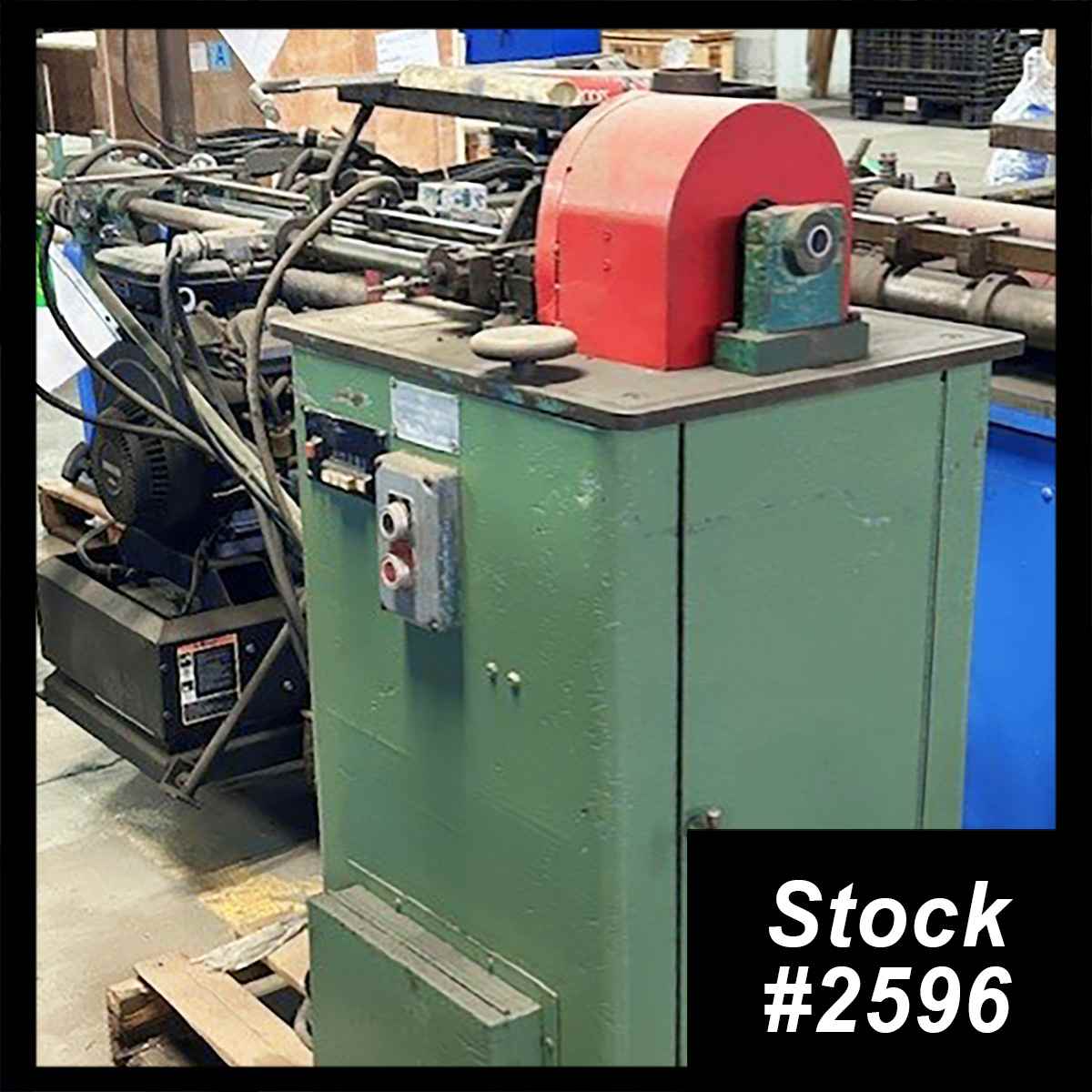 3/4" Bertolette #115, tube cut-off, 12" stroke, air cylinder clamp