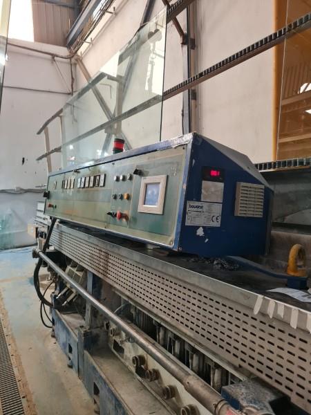Bovone #ELB-10-45, straight line glass beveler, 2005