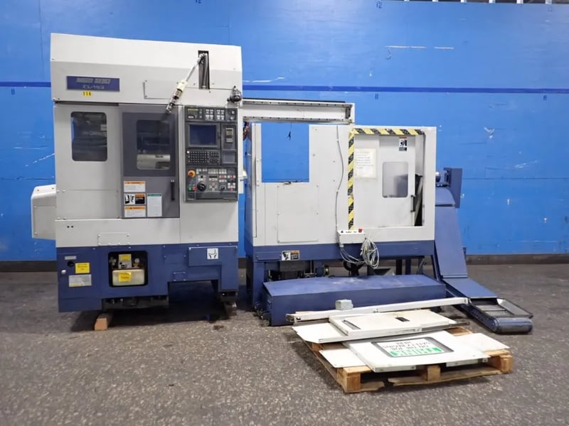 Mori Seiki #CL-153, CNC Lathe, MSG-803 Control, chip conveyor, w