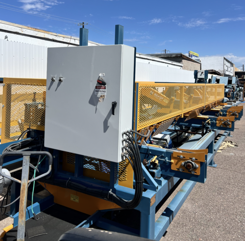 Baker, Complete Cant Cut Up Line, w/ Trim Saw, Notcher, Gang Saw, new