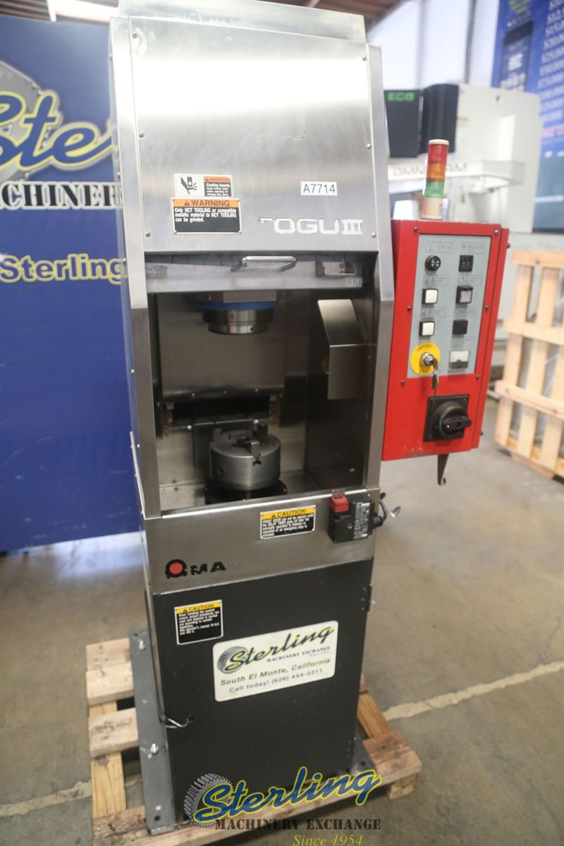 Amada #Togu-III, tool & cutter grinder, 6.3" x 9.45" capacity, 2 HP, 3000 RPM