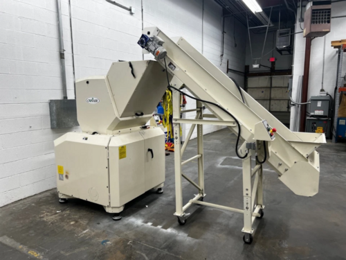 14" x 24" Conair #CGW-1424, granulator, 5 blade, 40 HP, 2019