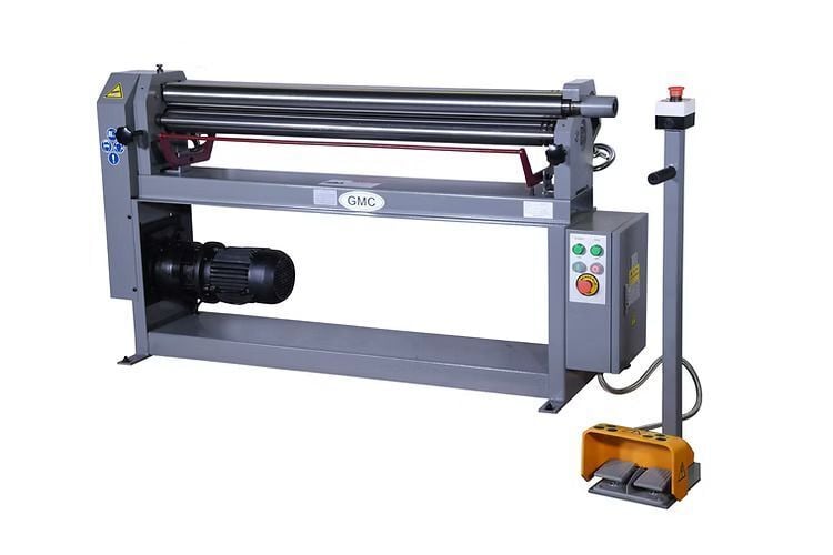 14 gauge x 4.2' GMC #PSR-5014-1ph, Slip Roll Machine, 2 HP, 16.75 FPM, 1/4" roll