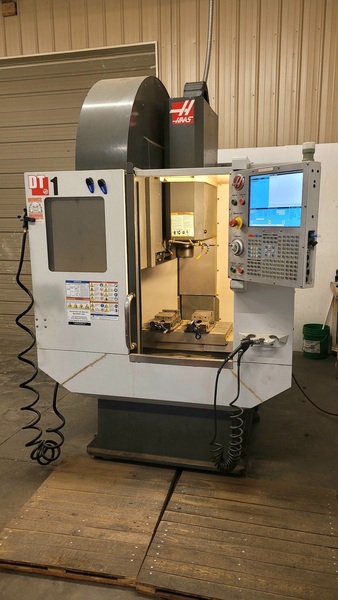Haas #DT-1, CNC vertical machining center, 20" X, 16" Y, 15.5" Z, 15000 RPM, 2011