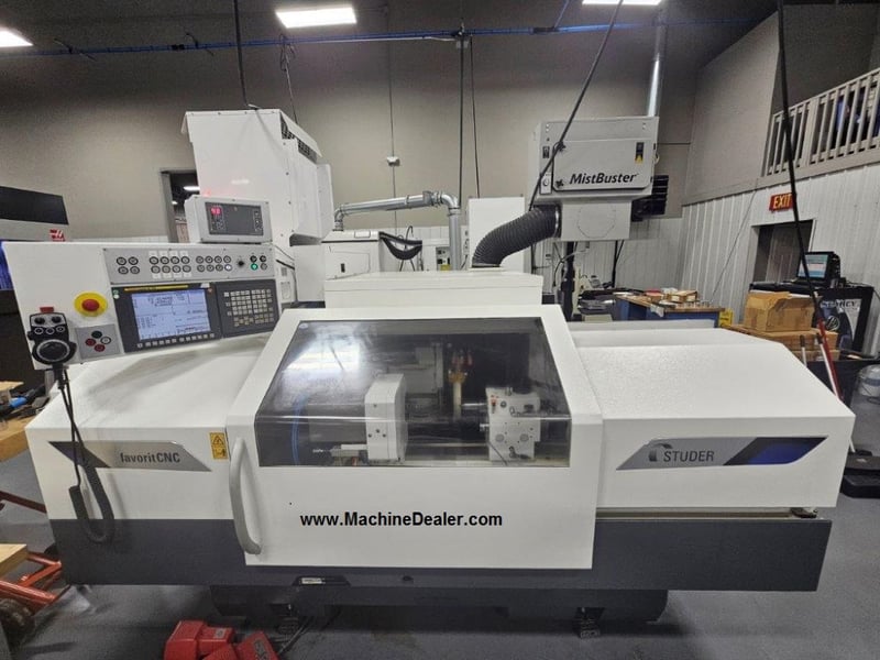 Studer #Favorit, univerical cylindrical CNC grinder, Fanuc 0iTD, Mist Buster, 2020