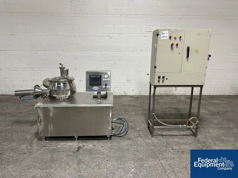 25 Liter SSPM #RMG, Rapid Mix Granulator, AB PanelView 550, 5 HP, 2003