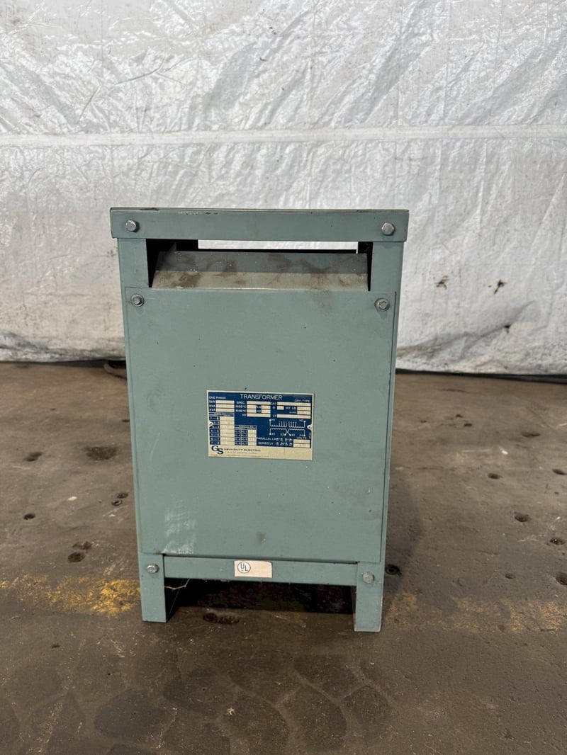 15 KVA 240/480 Primary, 120/240 Secondary, GS hevi-duty Electric Dry Type Transformer, AA
