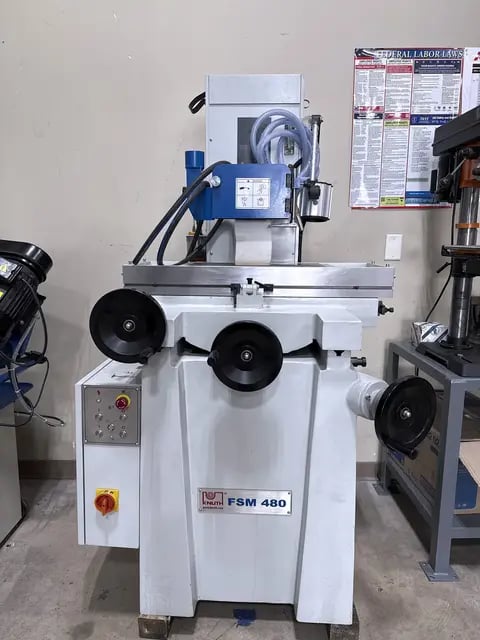 8" x 18" Knuth #FSM-480, reciprocating surface grinders, 2024