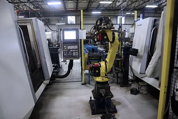 DMG, Mori #EcoTurn-450, CNC lathe, 26.8" swing, 10"/12" chk, 3.2" bar, 26.9" centers, 15.98"dia., 22.4"lght