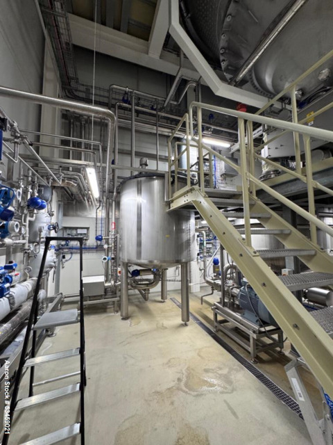 GEA / Flow Tech #I162, Complete Sugar Silo System, w/ compressor, 2019