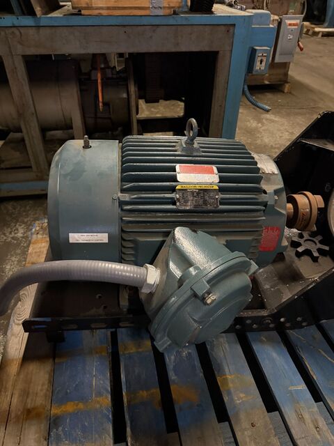 40 HP 1780 RPM Baldor Reliance #B656583, Frame 326T, super-e explosion pr, 230/460 Volts, 3-Ph., Class I Div