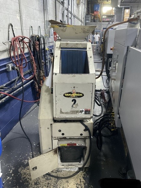 8" x 10" Ball & Jewell #MVP810, Granulator, top feed, 5 HP