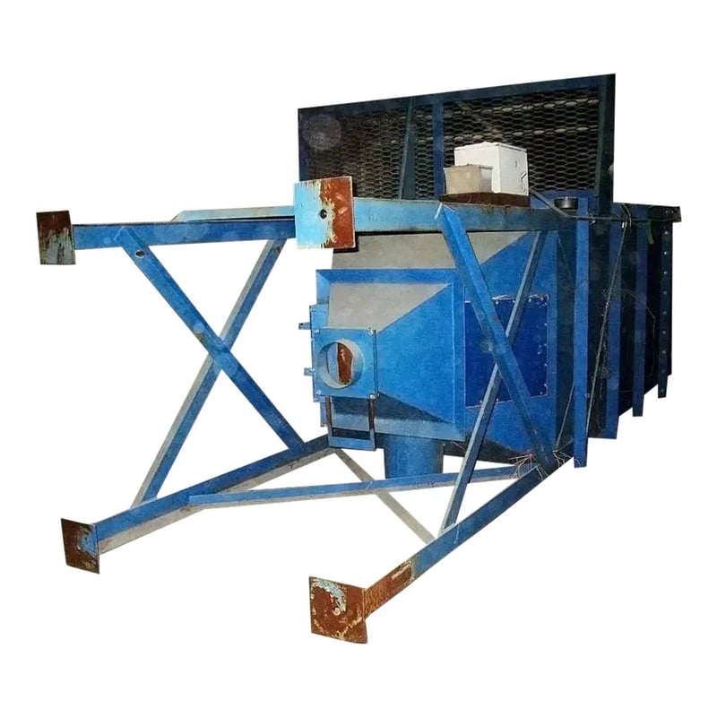 3400 cfm Seneca Environmental Products #49-IM-8, Reverse Jet Dust Collector, 49 Bags, 10 HP, 3450 RPM, 55