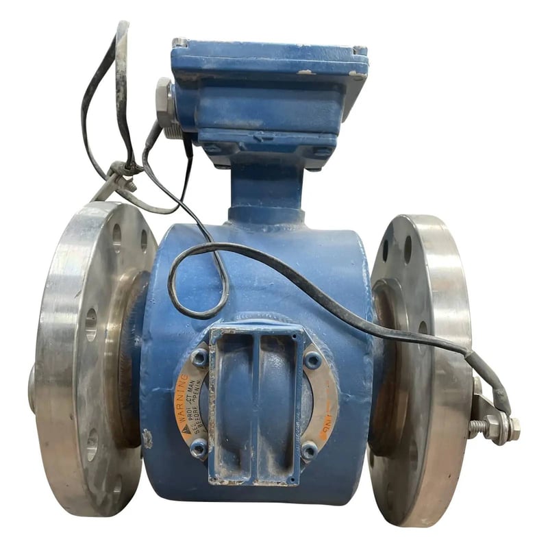 Rosemount, 4" Magnetic Flow-Tube, 275 psi @ 100&deg;F max. process press, 350&deg;F max. process temperature