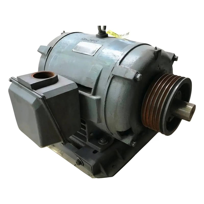 125 HP 1785 RPM A.O. Smith Electric Motor, Frame 405T, 460 Volts
