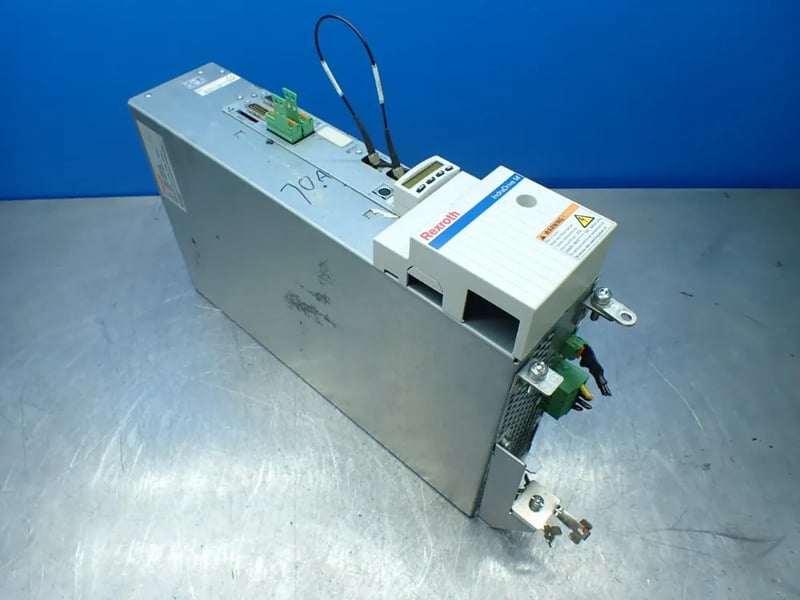 Rexroth #R911295331, IndraDrive M Servo Drive. HMS01.1N-W0070, 254-750 VDC Input, 0-500 VAC Output