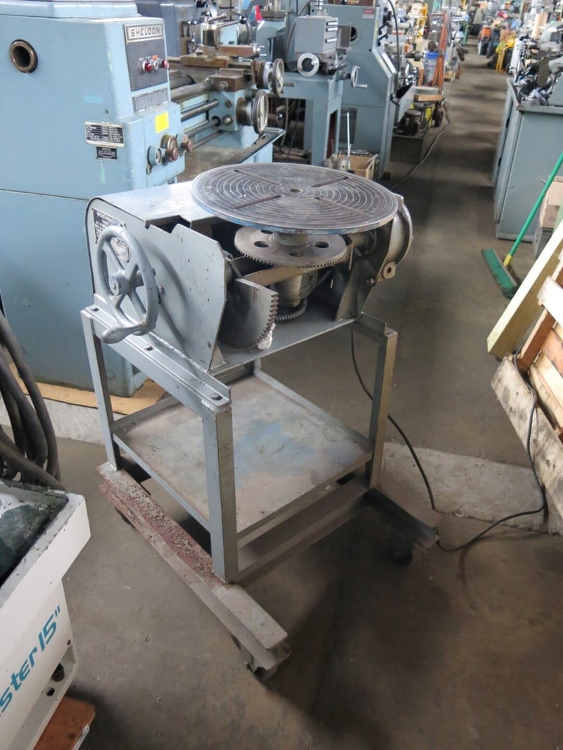 100 lb. Worthington #1, Welding Positioner, 110 V.