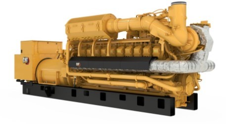 2500 KW Caterpillar #G3520H, 400 Volts 50 Hz. New Natural Gas Generator Sets (5 Units Available)