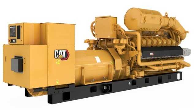 2000 KW Caterpillar #G3516H, 400 Volts 50 Hz. New Natural Gas Generator Sets (10 Available)