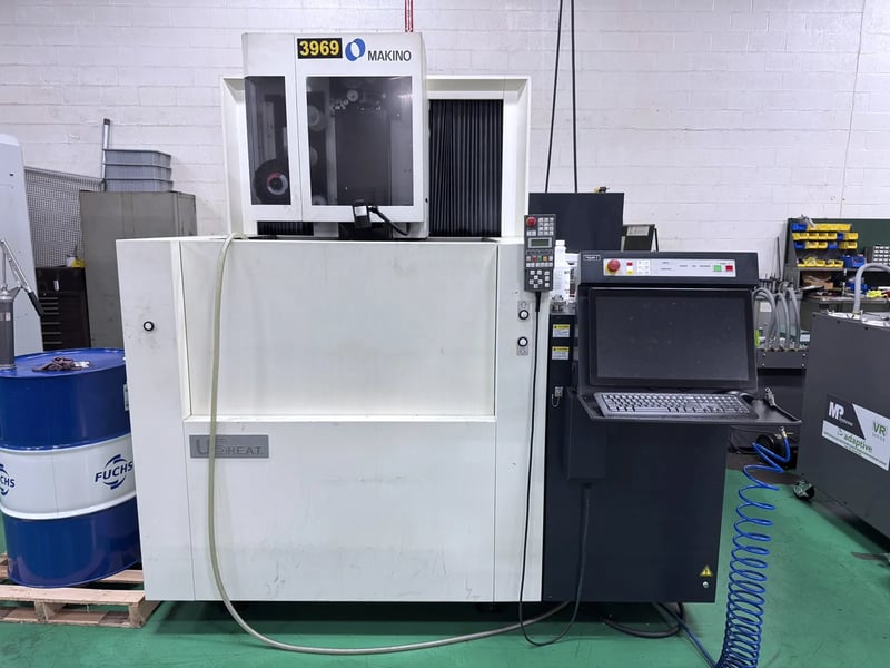Makino #U6-H.E.A.T, wire Electrical Discharge Machine, 25.6" X, 17.7" Y, 16.5" Z, Makino Hyper I, automatic