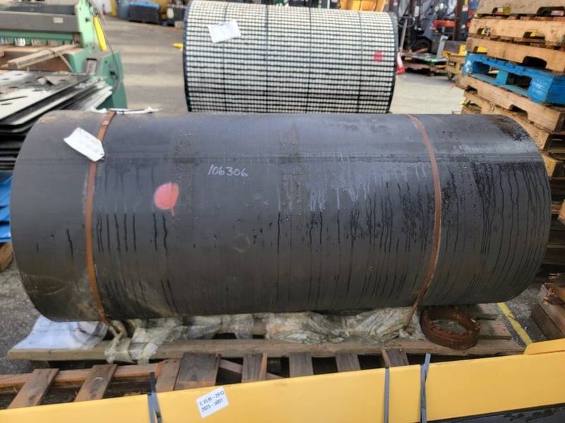 Continental #PDT4501533A10, Bending Pulley Assembly, 36" diameter x 78" face width