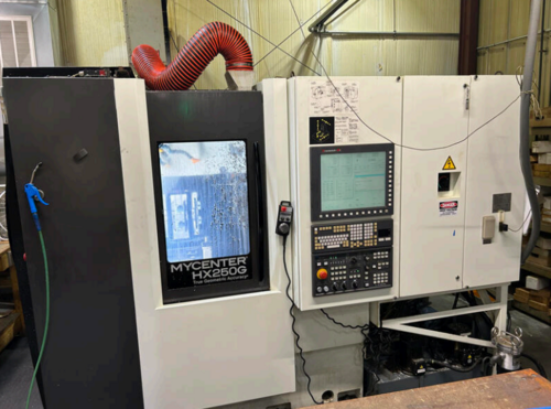 Kitamura #MyCenter-HX250G, Horizontal Machining Center, 12" X, 12" Y, 13" Z, 15 HP, 15000 RPM, 40 automatic