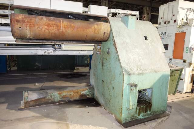 40000 lb. Automatic Feed Co., 67" wide, 16"-20" ID, hydraulic expansion, brake