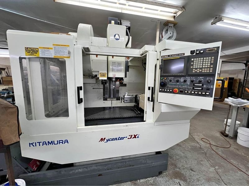 Kitamura #MyCenter-3XI, CNC Vertical Machining Center, 4-Axis, 30" X, 17.9" Y, 18.1" Z, 16" x 32" Table, 15