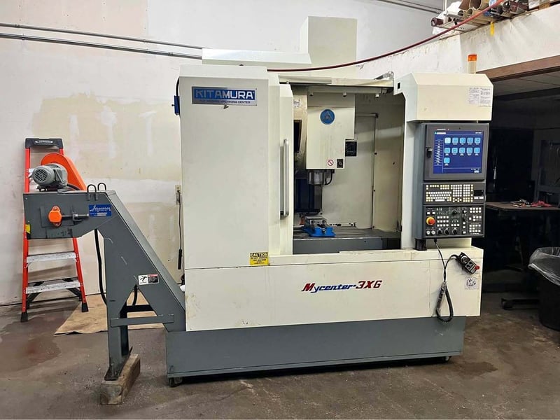 Kitamura #MyCenter-3XG, CNC Vertical Machining Center, 3-Axis, 30" X, 18" Y, 18.1" Z, 35.4" x 16.1" Table, 18