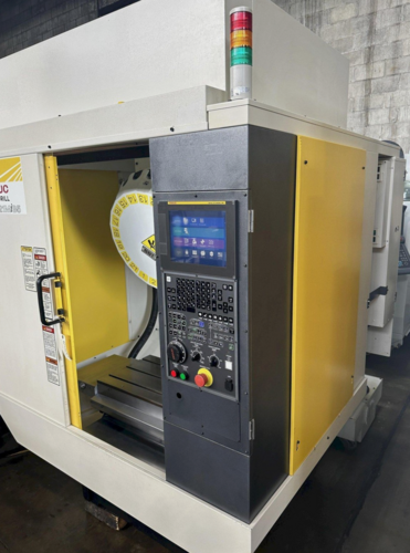 Fanuc #Robodrill-Alpha-D21MIB5, CNC Vertical Machining Center, 3-Axis, 19.7" X, 15.7" Y, 12.9" Z, 25.6" x
