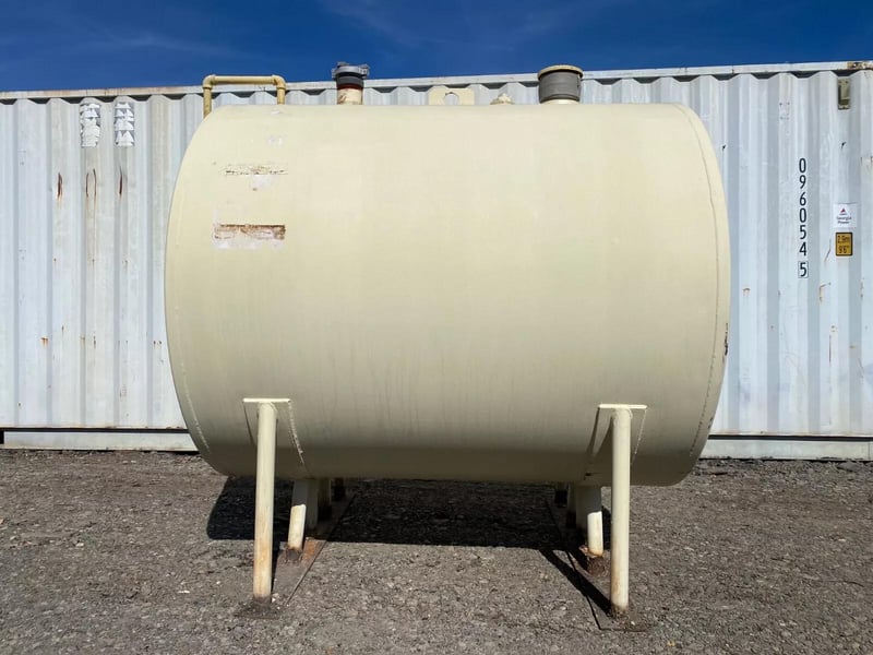 1000 gallon Modern Welding Co., Horizontal Tank, Double Wall