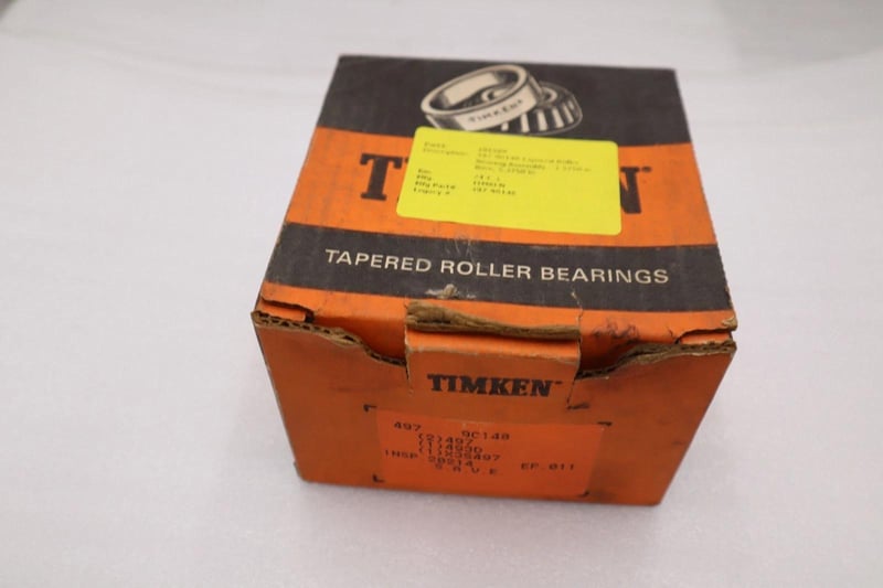 Timken 497 9C148 Tapered Roller Bearing Assembly - NEW IN BOX - STOCK 2921CC