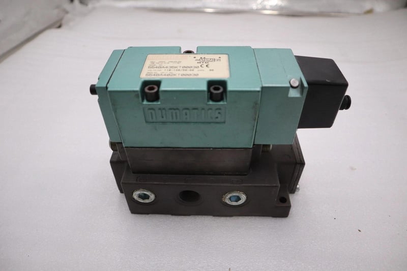 New asco 554ba435kt00030 solenoid valve mk55 series 1/2" ports stock h1615