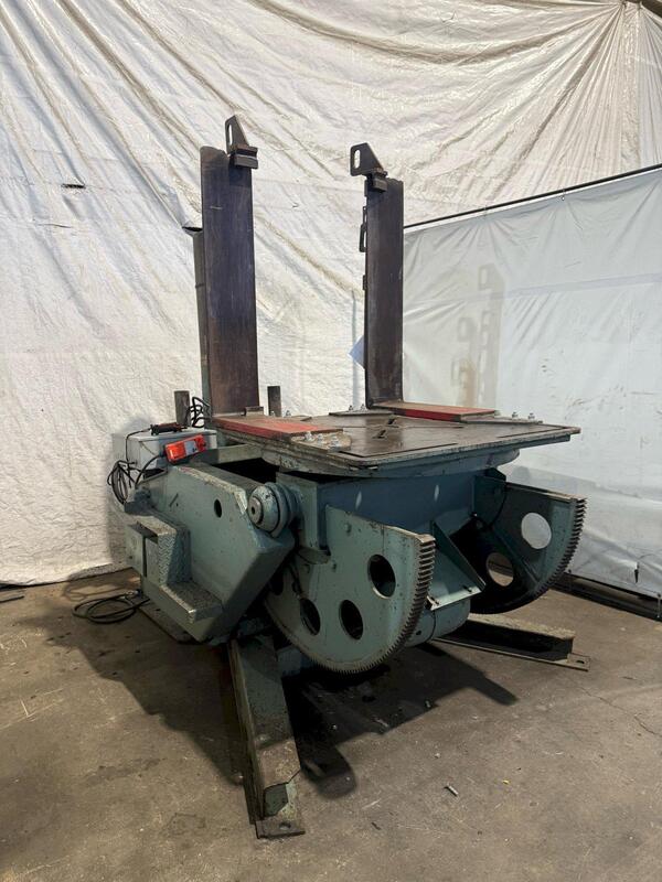 6000 lb. Worthington #60P, welding positioner, 440 V., 3-phase