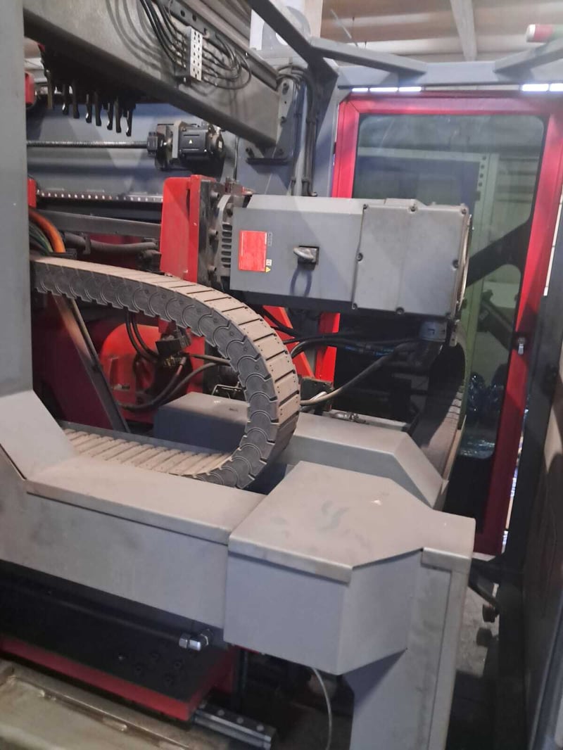 Bendmak #B3DL-1200, 3-Spindle Beam Drill Line, 48" x 20" beam, 3/8"-1.5" drilling diameter, 30 HP, 3000 RPM