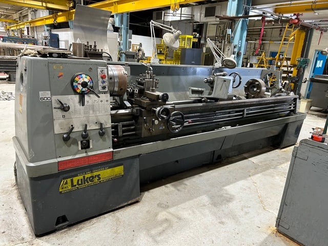 15.7" x 144" Colchester #Mastiff-400, 12" chuck, manual gear box