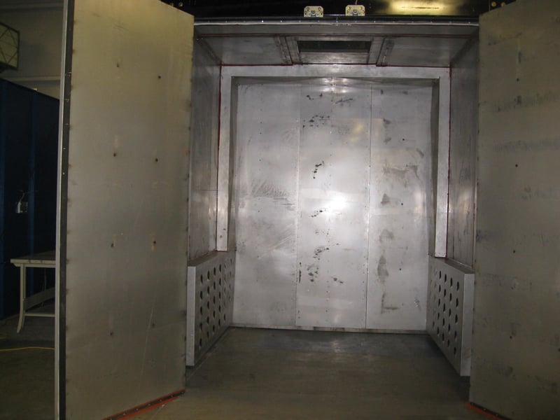 96" width x 96" H Oven Empire Manufacturing #OEMB-08-08 series, Batch Oven, double doors, 7 models, 8'-20' L