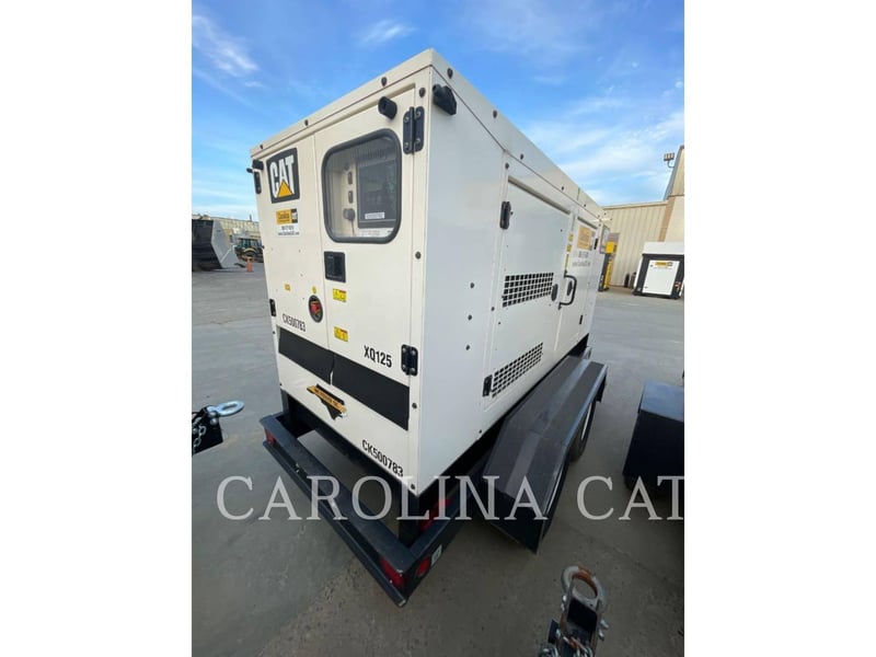 100 KW Caterpillar XQ 125, Mobile Generator Set, Diesel, 1800 RPM, 120V, 2536 hours, 2020