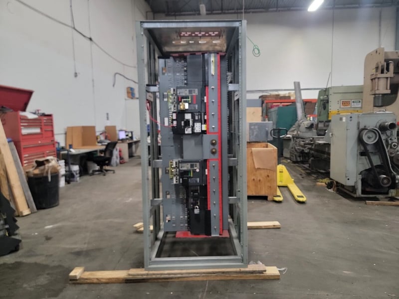 1200 Amps, Square D, PJA36120U44A, 3 Pole, 600 Volt Circuit Breaker, 3PH