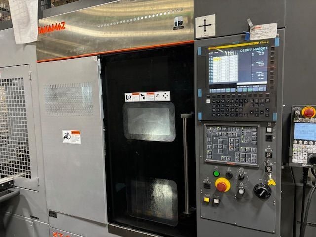 Takamaz #XT-6, automated CNC turning center, Fanuc 0iTF, 2024 (2