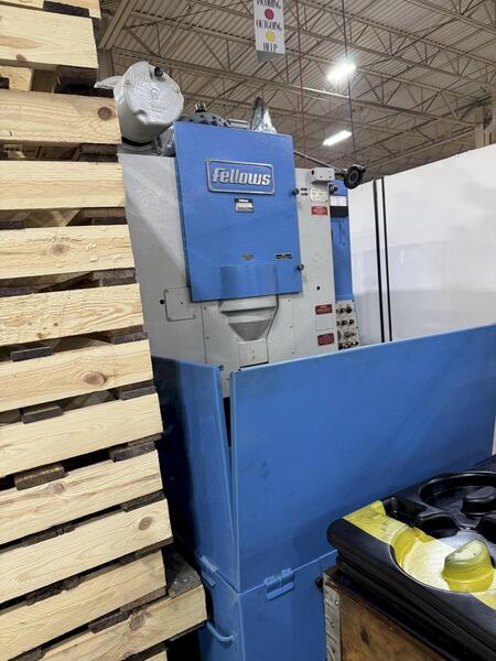 Fellows #10-2, High Production Gear Shaper, 10" max. pitch diameter, 2" face width, 7.5 HP, 70-1260 RPM, 3PH