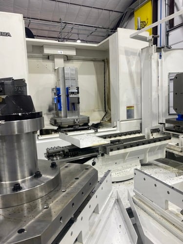 Okuma #MA-600HB-III, horizontal machining center, 41