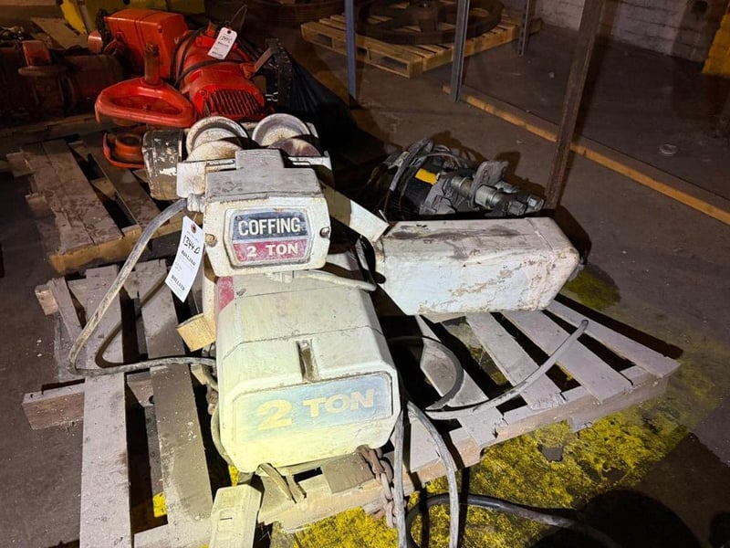 2 Ton, Coffing, Electric Chain Hoist