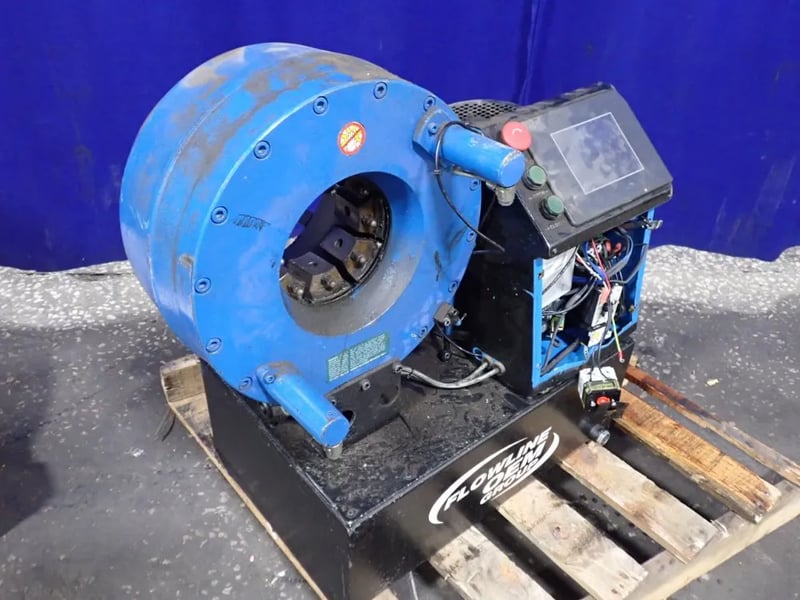 Crimper, Custom Crimp #KK200R, 3.6 kW, 1720 RPM, 230/440 V