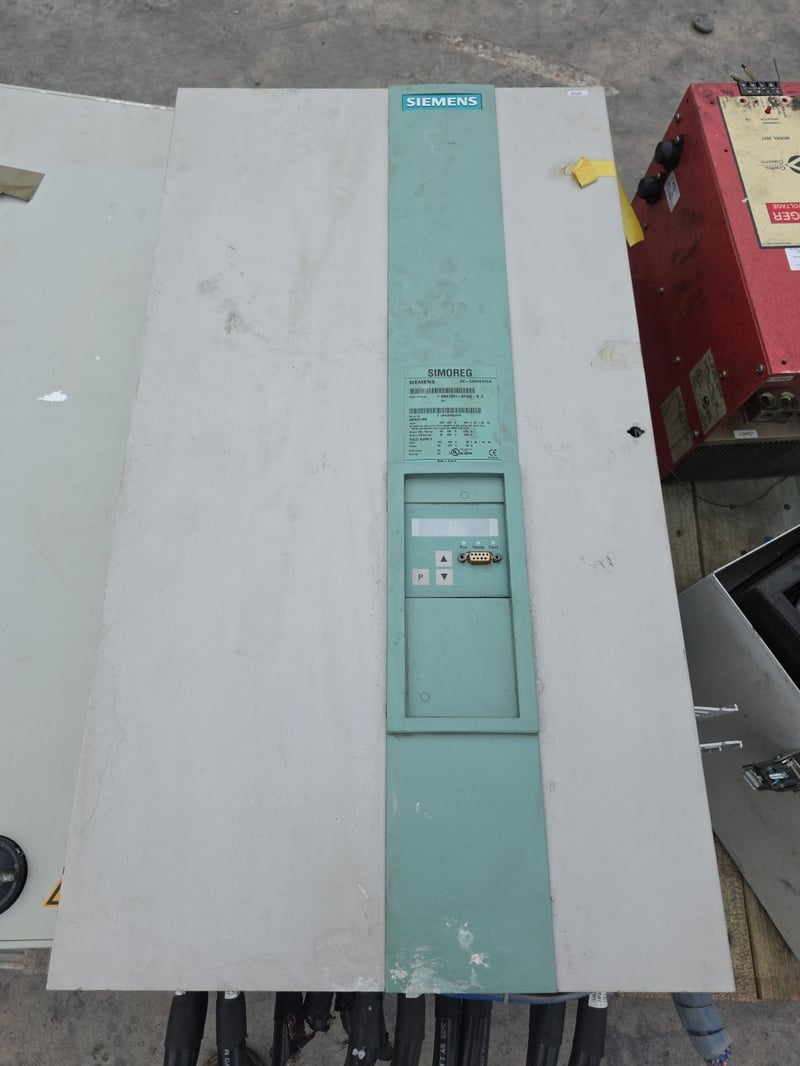 995 Amp. 480 VDC, 460 VAC Siemens #6RA7091-6FV62-0-Z, DC Converter, 3 Phase, 50/60 Hz